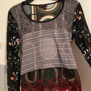 Custo Barcelona longsleeve top vintage